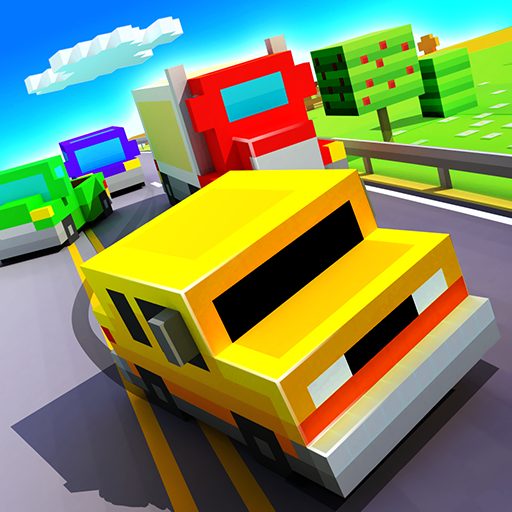 دانلود Blocky Highway – بازی ”بزرگراه بلوکی” اندروید + مود